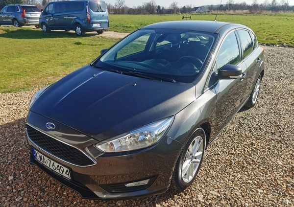 Ford Focus cena 37900 przebieg: 140100, rok produkcji 2017 z Mysłowice małe 277